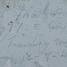 V.P. na? hamp 33477 E Coy 2nd Training Unit  18-7-.40