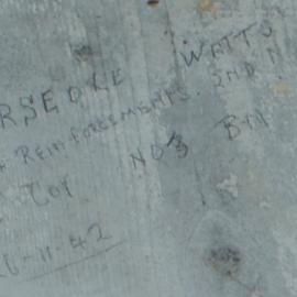 ARSEOLE WATTS 8th Reinforcements 2nd N, "C" Coy No3 Bn  26/11/1942