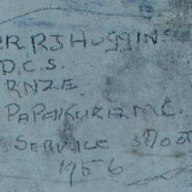 SPR R.J. Huggins N.D.C.S., RNZE  1956