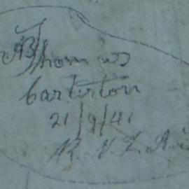 B.J. Thomas R.N.Z.A.S  21/9/.41