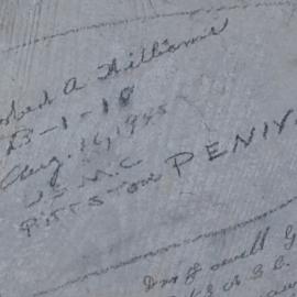 Robert.a. Williams B-1-18 USMC Aug 14 1945