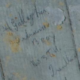 ?.H. Gallaher ???..B Coy No3 TU Trentham