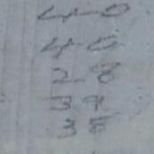 35,40,39,40,40,29,39,38,16,21,9,9