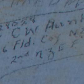 Spr C.W. Hunkin 228028 26. Fld Coy NZE 2nd NZEF