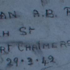 W.L. ALLAN A.B RNZNVR  29.3.42